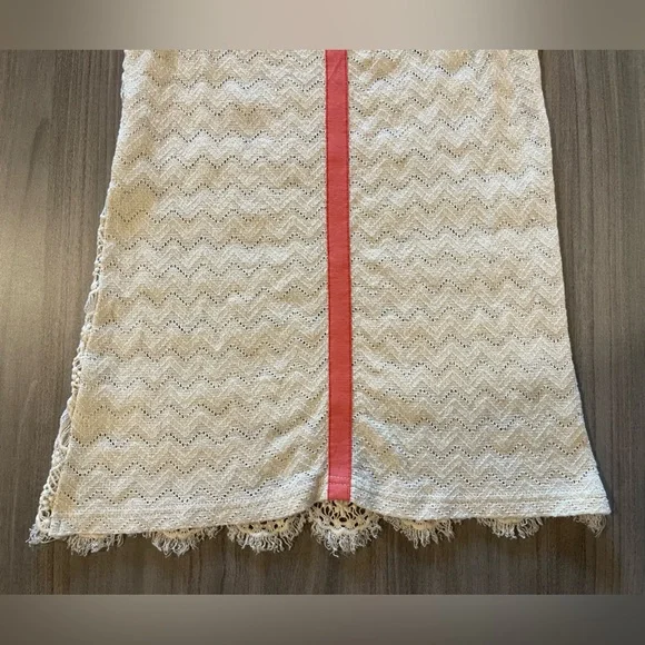 Miss Me Crocheted Tank - Sheer Front & Back - Size Medium - Picture 8 of 13